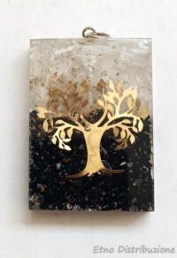 CIONDOLO ORGONITE CON ALBERO DELLA VITA