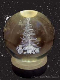 SFERA LUMINOSA 3D ALBERO MEDIO