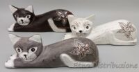 GATTO SDRAIATO LEGNO CM. 20X8