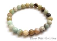 BRACCIALE GRANDE 8 MM AMAZZONITE