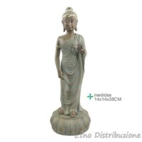 BUDDHA RESINA IN PIEDI CM. 38