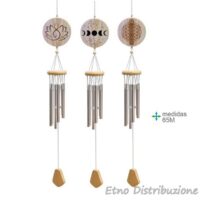 SET 3 CAMPANE A VENTO LEGNO/METALLO