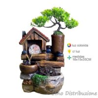 FONTANA AD ACQUA PAESAGGIO RUSTICO