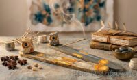 BRUCIA INCENSI LEGNO GUFO
