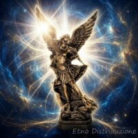 STATUA ARCANGELO MICHELE CM. 30