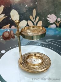 BRUCIATORE REGOLABILE ALLUMINIO GOLD CM. 10