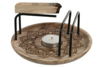 SUPPORTO PER PALO E SMUDGE TONDO MANDALA