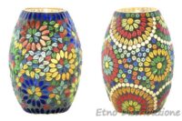 LAMPADA DA TAVOLO VASO MOSAICO