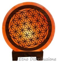 LAMPADA SALE 3D FIORE DELLA VITA