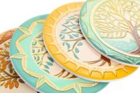 BASE D'APPOGGIO CERAMICA ALBERO