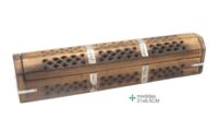 BOX BRUCIA INCENSO LEGNO/METALLO