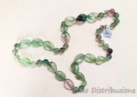 COLLANA IN FLUORITE