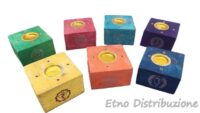 SET 7 BRUCIA INCENSI LEGNO CHAKRA