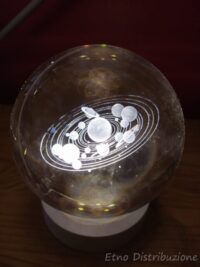 SFERA LUMINOSA 3D GALASSIA D.80