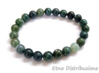 BRACCIALE GRANDE 8 MM AGATA MUSCHIATA