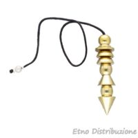 PENDOLINO OSIRIS BRONZO OTTONATO CM. 7