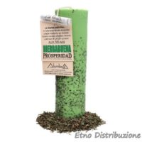 CANDELA CON HIERBABUENA PROSPERITA' cm. 14